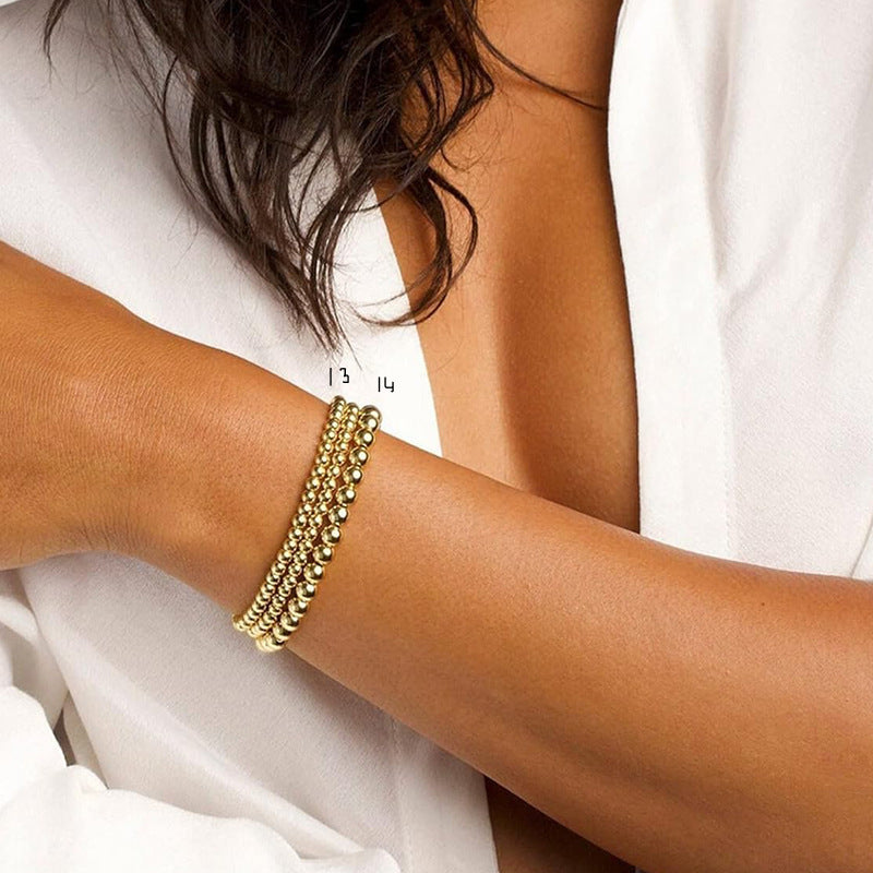 Minimalist Ins Style Bracelet Stainless Steel Chain Women's suit 18K Titanium Steel Chain Simple Bracelet
